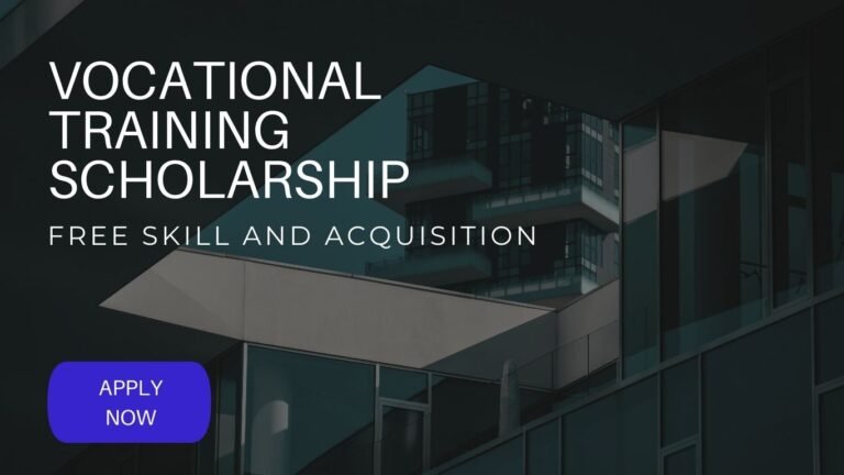 vocational training scholarship