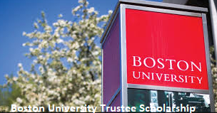 Boston University Trustee Scholarship